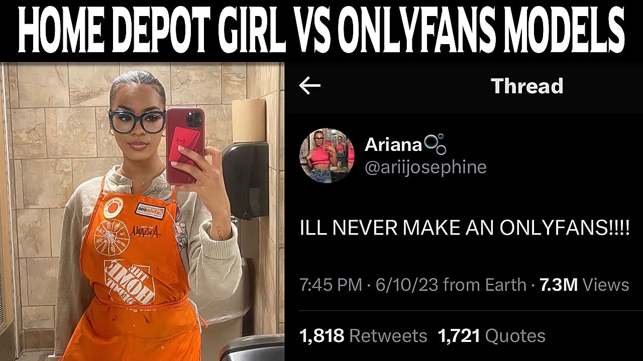 Home Depot Girl Got These OnlyFans Models SO MAD!!! - YouTube