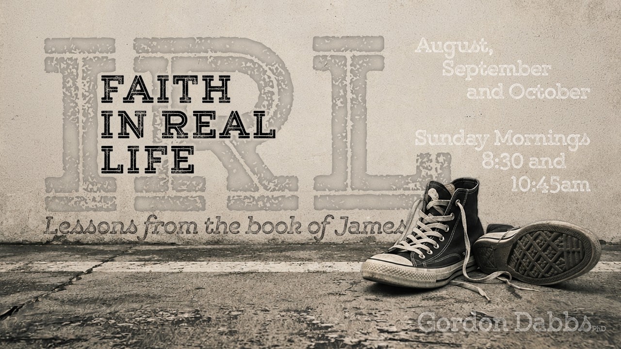 Faith IRL: When Life Gets Real - August 16, 2026 First Service episode artwork