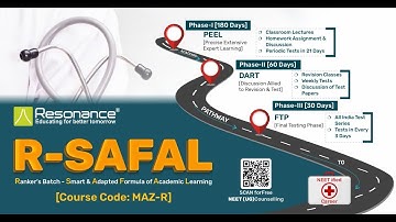 Introducing R-Safal - The Three Phase Pathway to Achieve in NEET! 🚀