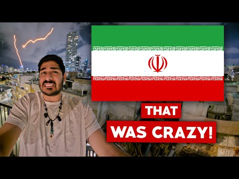 I survived Iran's 🇮🇷 ATTACK on Israel 🇮🇱😬