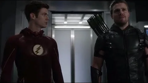 What episode of Arrow is the Flash continued on?