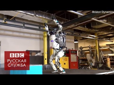 Робот Атлас от Boston Dynamics первым научился делать сальто