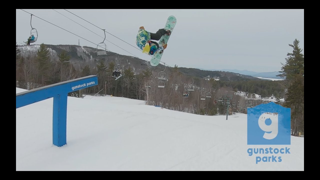 Gunstock Mountain MidSeason Park Riding YouTube