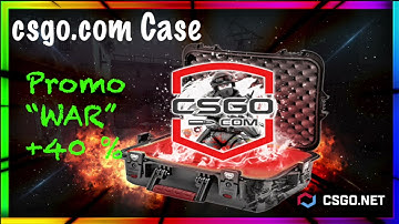CSGO.NET promo code "WAR" +40% to your deposit // Open csgo.com Case // (mycsgo)