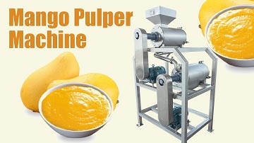 How to Make Mango Pulp with a Juicer Machine? #mangopulp #mangojuice