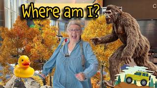 BIG FOOT, A RUBBER DUCK & JEEPS: Where was I? #journalwithme #tinyadventure