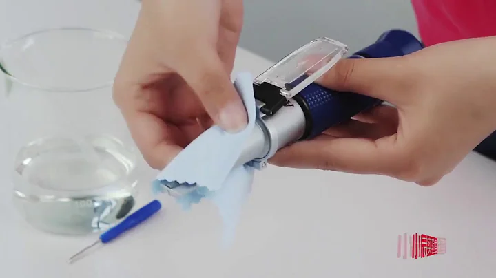 Refractometer - How to calibrate the old version and operate the meter
