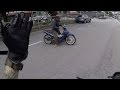 MOTORCYCLIST ROAD RAGE!!