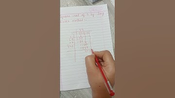 Square root of 3 by long division method for class 8 # Nidhi academy