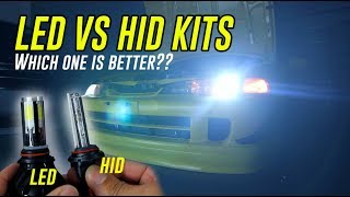 LED vs HID KITS - Install & Review