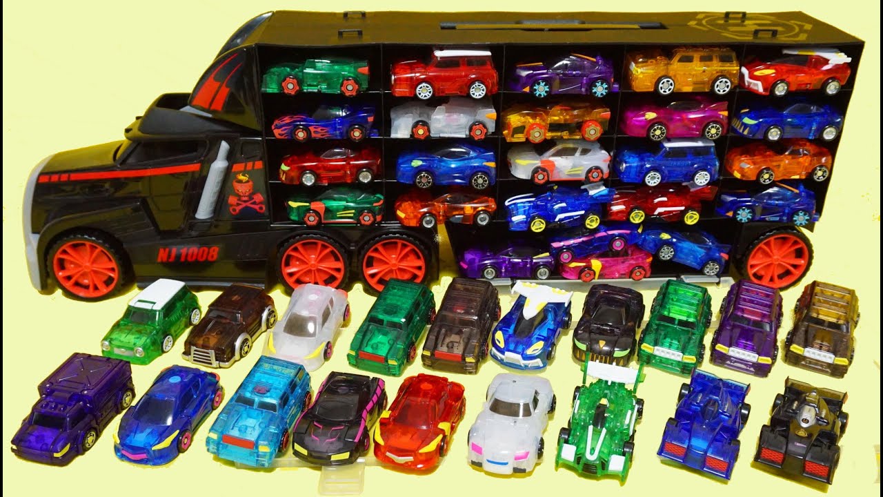 터닝메카드 장난감 자동차 60대 보관 캐리어카 트럭 TurningMecard Car Toys YouTube