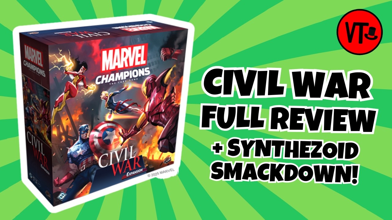 Civil War + Synth Smackdown FULL REVIEW [Marvel Champions]
