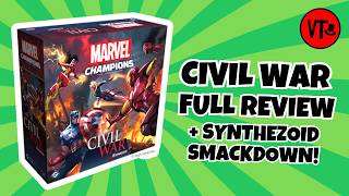Civil War + Synth Smackdown FULL REVIEW [Marvel Champions]