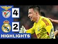Benfica Vs Real Madrid 4 2 Extended HIGHLIGHTS UEFA Champions League Benfica Vs Real Madrid 4 2 Extended HIGHLIGHTS UEFA Champions League