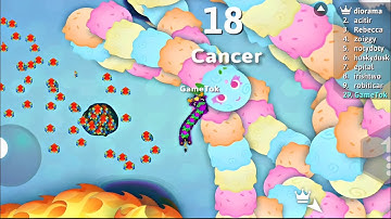 Snake.io 🐍 Griffin Boss Vs Scoops and Bubblegum Epic SnakeIo Gameplay