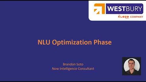 ServiceNow Virtual Agent Accelerator - NLU Phase: Introduction