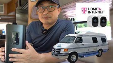 T-Mobile Home Internet and security cameras on RV