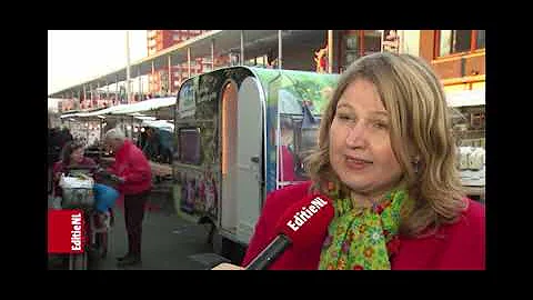EditieNL kwam langs bij de Gelukscaravan op de mar...