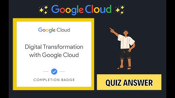 Digital Transformation with Google Cloud Quiz Answer | #qwiklabs | #free_courses