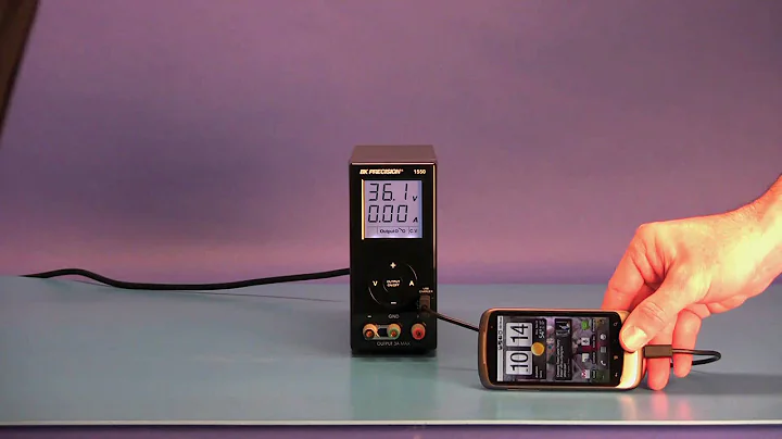 Model 1550 - Bench DC Power Supply Overview