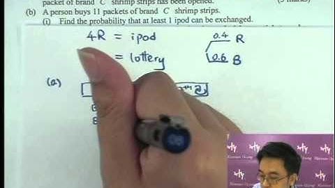 Herman Yeung - DSE Maths Core - nCr, nPr 排列與組合 Permutation & Combination - 32