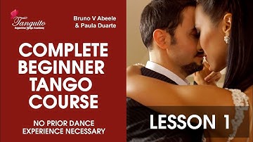 COMPLETE BEGINNER TANGO COURSE - Lesson 1, introduction to Tango @Tanguitoacademy @PDuarteTango