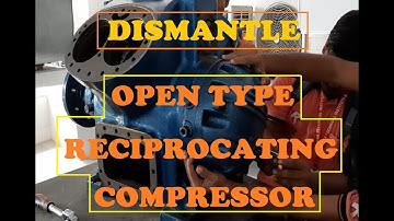 Open Type Reciprocating Compressor | Dismantling Compressor | Parts of AC Compressor in Hindi