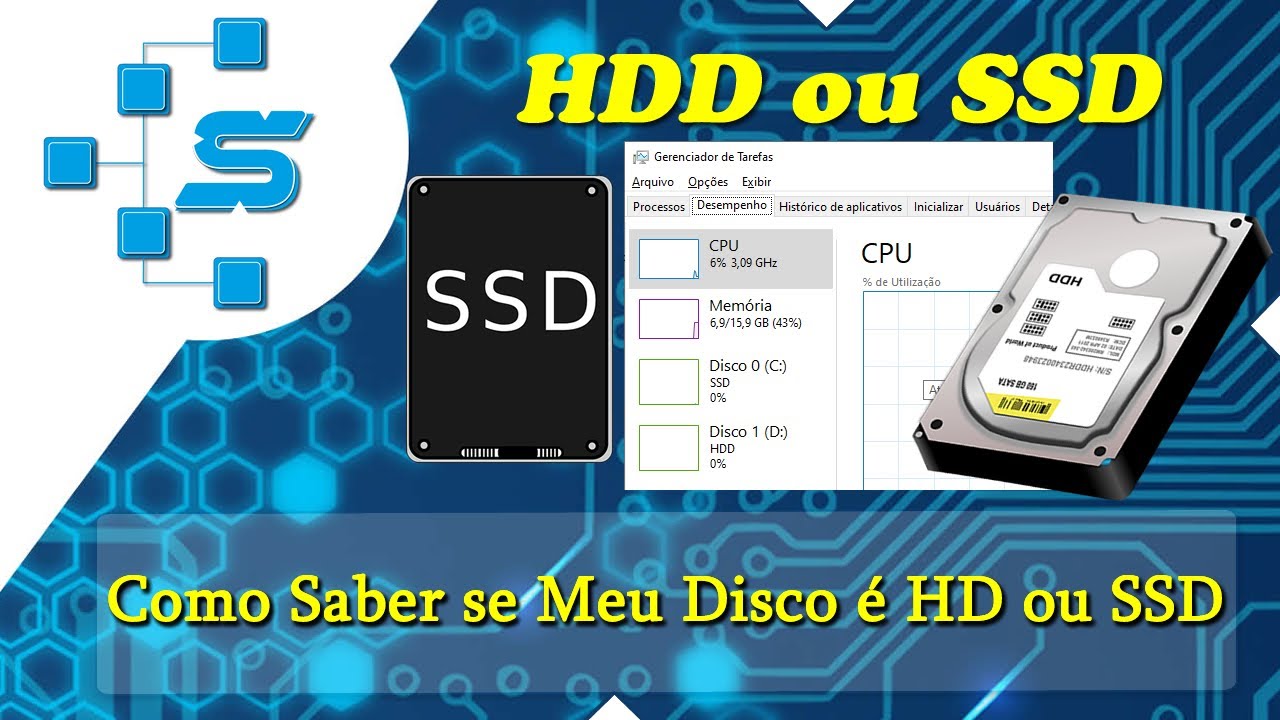 SSD ou disco, qual a diferença, o que é melhor e como saber se é um SSD ou  um disco?