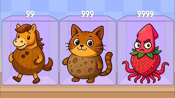 Italian Animals Merge & Drop - Tung Tung Sahur - Suika Game Gameplay Walkthrough 