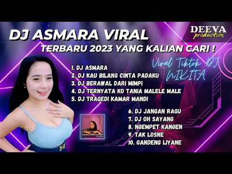 DJ ASMARA | HINGGA AKU TERJATUH TERSIKSA BATINKU SUDAH TAK SEMPURNA | DJ TIKTOK TERBARU 2023