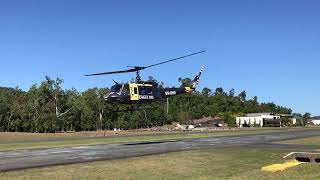 Helibiz Bell UH-1H Iroquois 'Huey' helicopter VH-UHE at the Whitsunday Airport at Shute Harbour screenshot 3