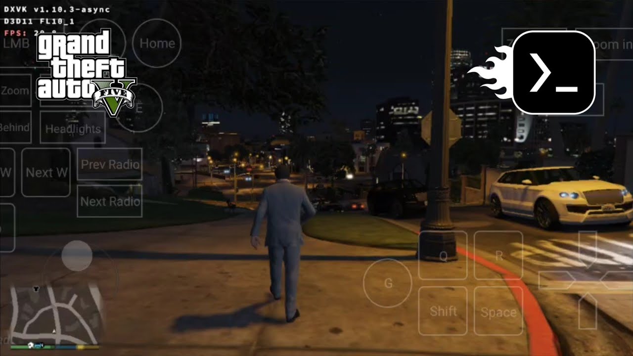 GTA V Gameplay (Windows) on Android | Mobox Wine GE 8-13 - YouTube