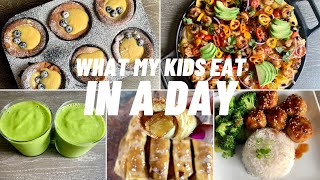 WHAT MY KIDS EAT IN A DAY  Day 40