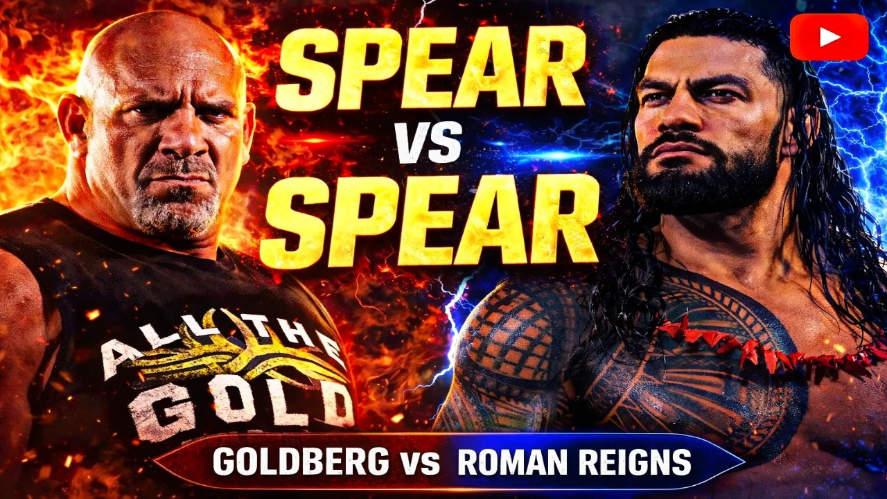 ROMAN REIGNS vs GOLDBERG – FULL MATCH 2026 🔥 Spear vs Spear! Who Dominated? 😱