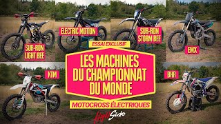 Essai Exclusif : Les motocross électriques du championnat du monde