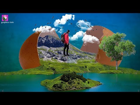 Egg Island Photo Manipulation Tutorial - Photoshop Manipulation Tutorial - Photoshop Hindi Tutorial