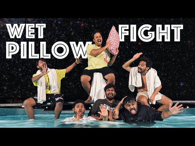 Wet Pillow Fight | #ourangejuicegang class=