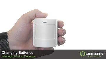 Changing Batteries - Interlogix Motion Detector