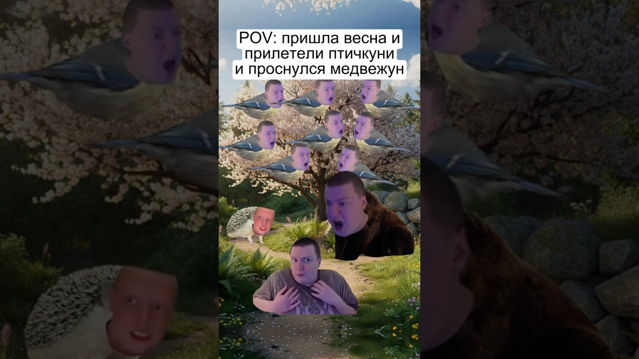 When Spring Came🌞😝 #meme #life #joke - YouTube