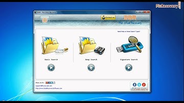 Pen Drive Recovery Software to recover deleted data from Dell USB drive