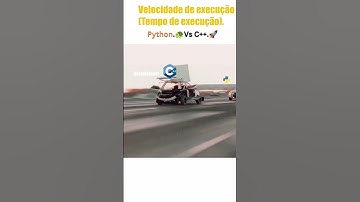 🚀 Python Vs C++: Qual é Mais Rápido na Execução? 🐢🔥 #PythonVsC++ #VelocidadeDeExecução