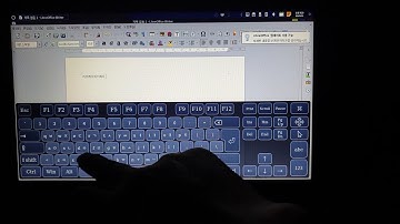 Onboard OSK(On Screen Keyboard) on Firefox and Libreoffice of No1.Linux