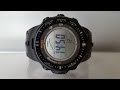 Обзор и настройка Casio ProTrek PRW-3000-1ER. Casio ProTrek PRW-3000-1ER review and setting