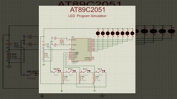 LED Applications for 8051 MCU - Assembly Programming