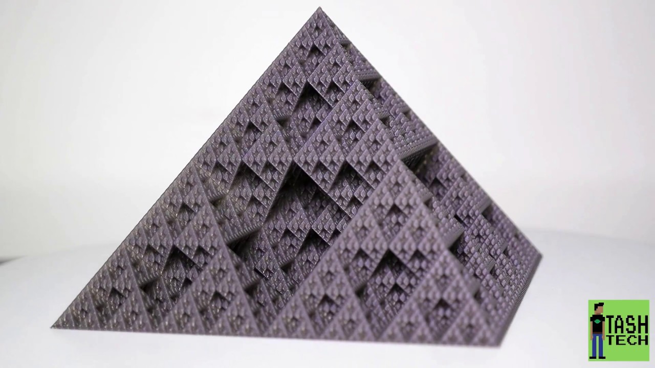 Prusa i3 3D printed PYRAMID time lapse - YouTube