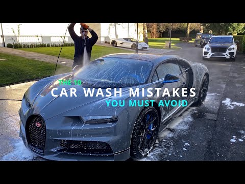 10 Car Wash MISTAKES You MUST AVOID!