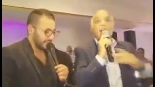عبد الرحيم الصويري وايكو  في حفل زفاف المغني شعبي رشيد مرني????