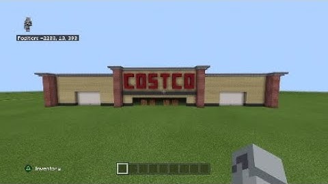 Minecraft Tutorial: How To Make Costco Wholesale!