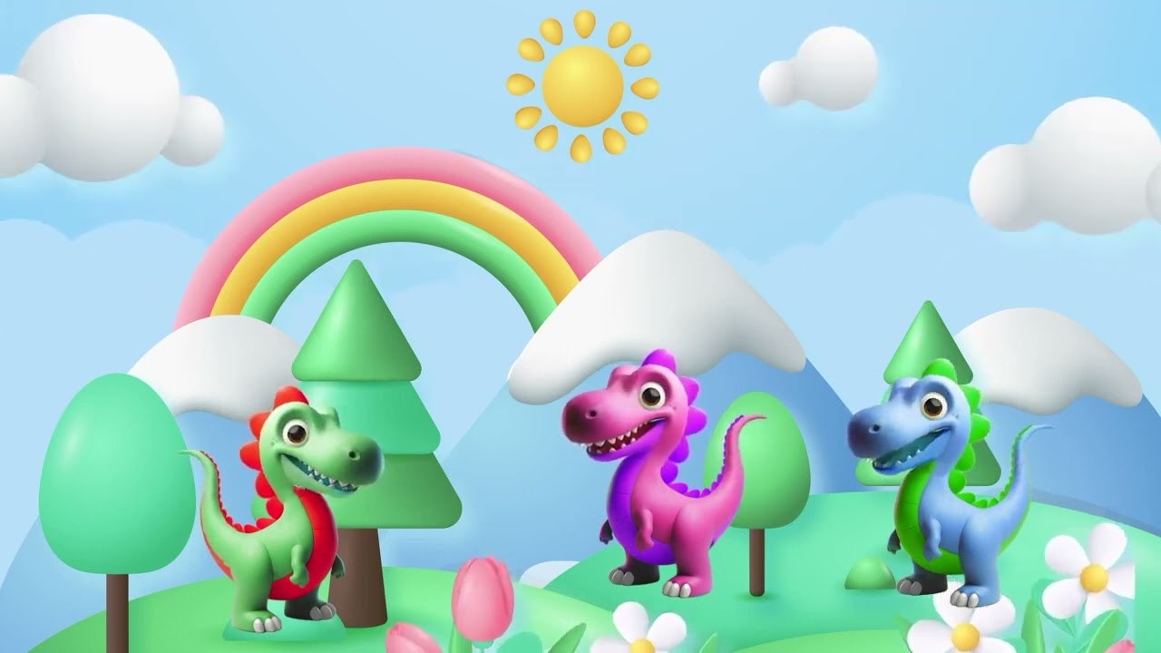 Dino Adventure: Fun Math Songs For Kids - Learn Counting & Shapes | Dinnokivva