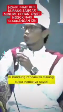 nabi kok kekurangan ion
